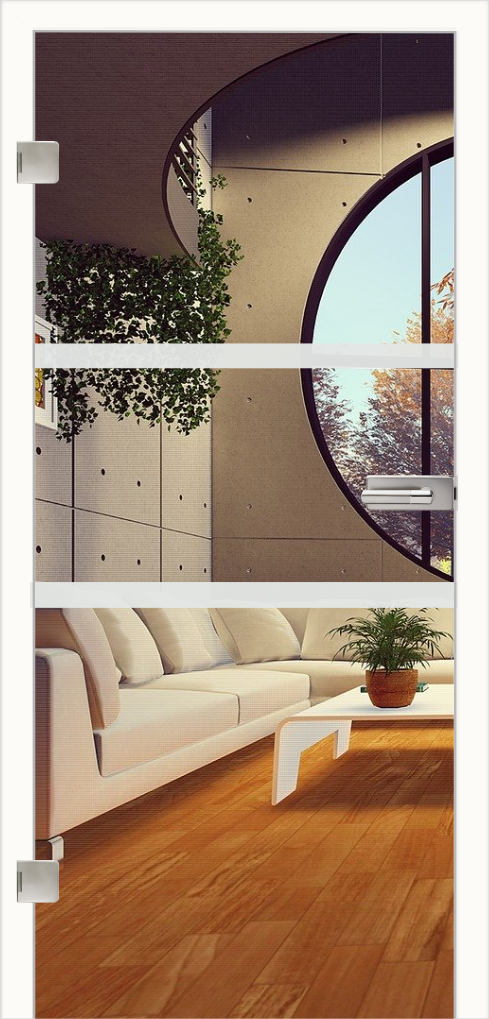 Ganzglastür Rees – Bild 2