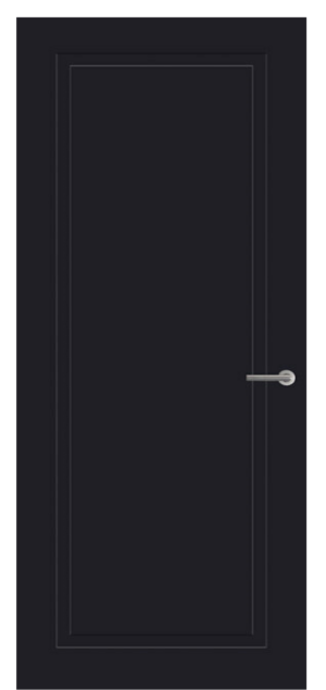 Holztuer-CE01-Cameo-Tiefschwarz