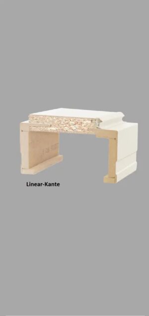 Herholz Zeitlos Linear Zarge Weißlack
